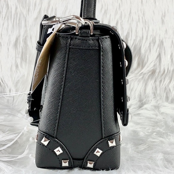 🖤New Michael Kors 🖤 Tina Studded Small Trunk Bag - Picture 6 of 8